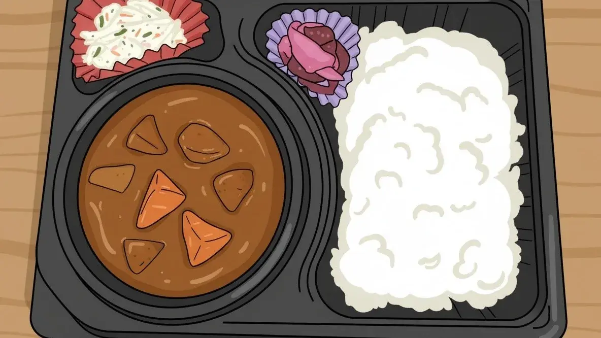 こまおかカレー弁当