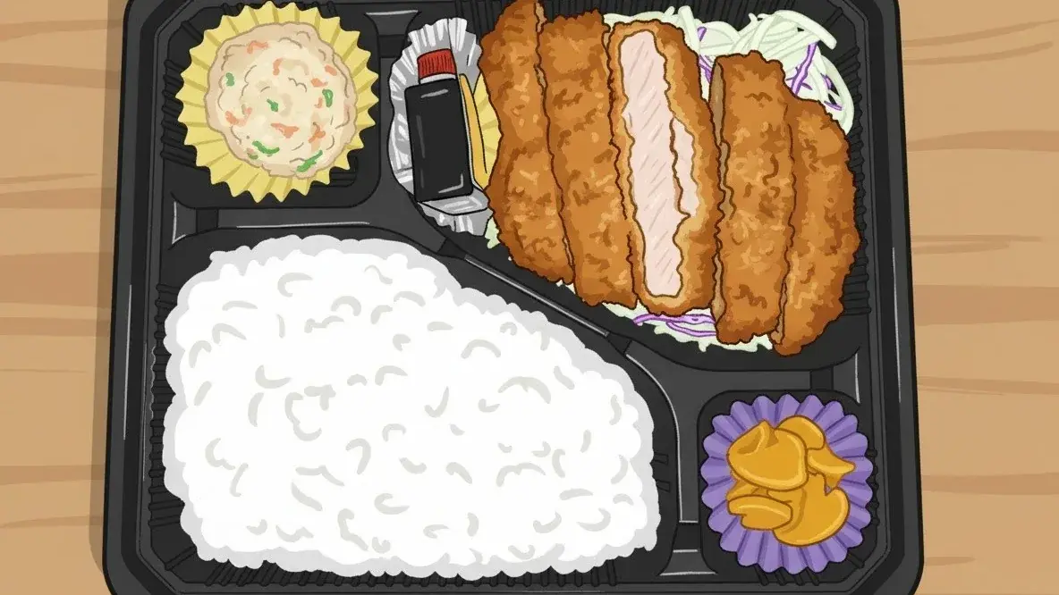 豚ロースカツ弁当